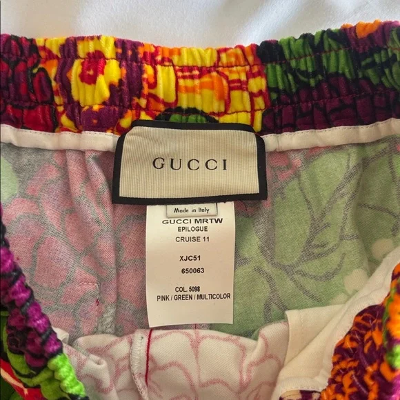 Gucci Multicolor Floral Shorts - Picture 3 of 4
